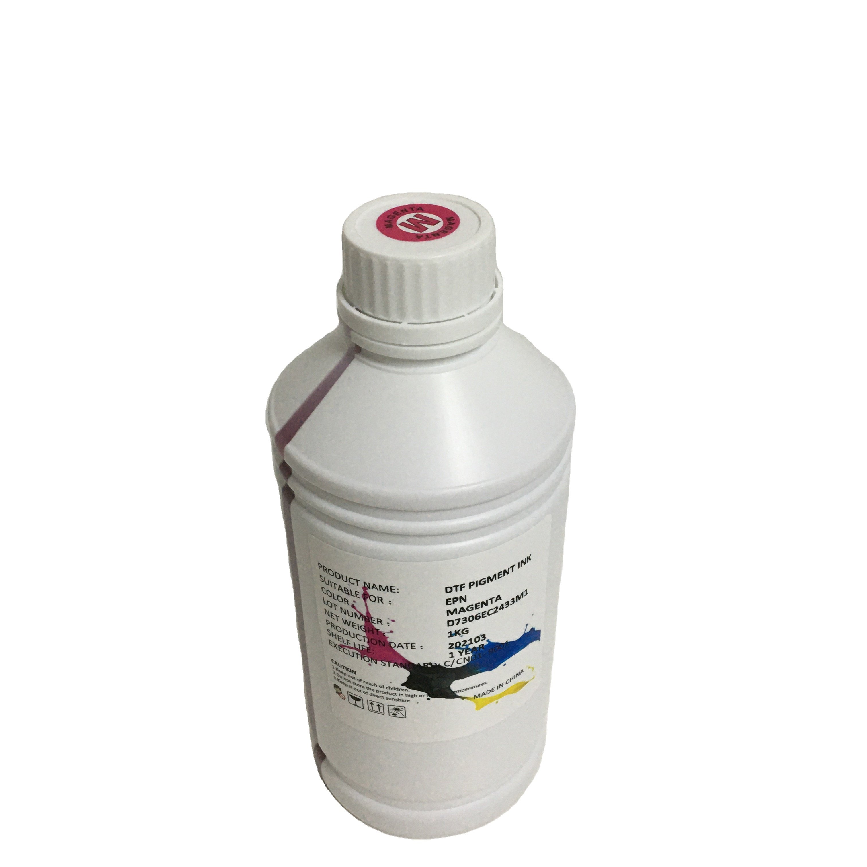 CNC Factory Supply Direct To Film Printer DTF Ink For XP600 L1800 1390 I3200 T Shirt Heat Transfer