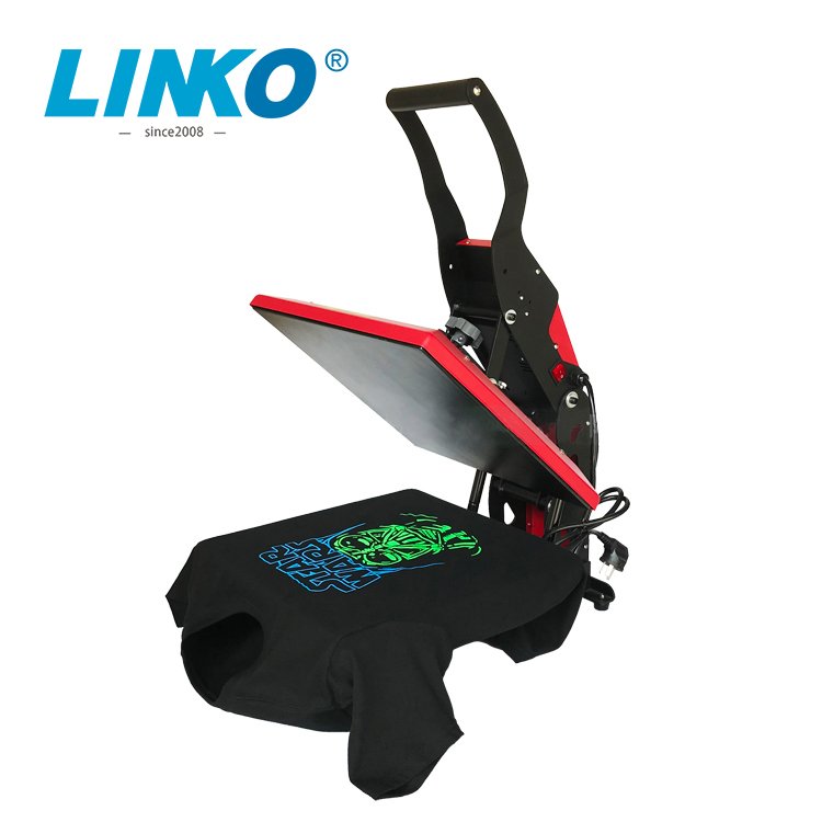 LINKO best printing machine high transfer rate safe heat press machine for sublimation materials DIY digital printing