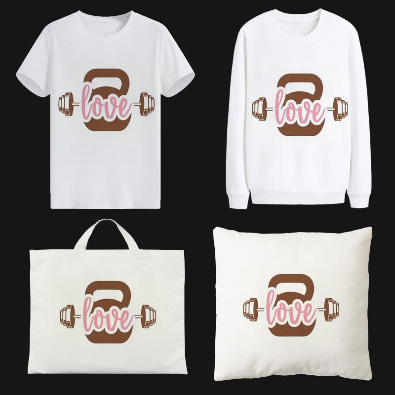 2024 New Design Heat Transfer Packaging Printing Services Custom Logo Transfer Printing DTF Thermal Transfer Sticker