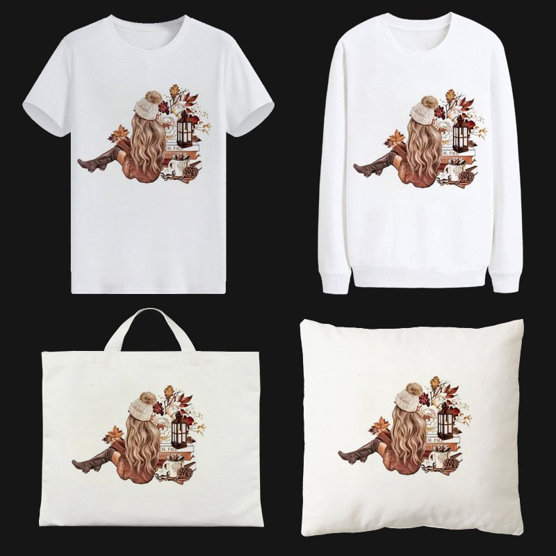 2024 New Design Heat Transfer Packaging Printing Services Custom Logo Transfer Printing DTF Thermal Transfer Sticker
