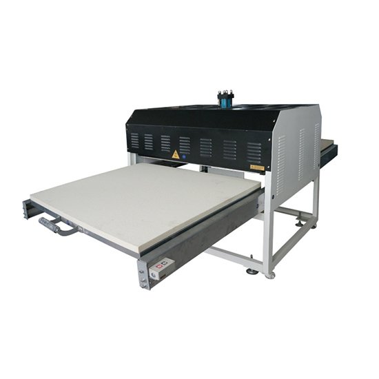 Double Station Pneumatic Digital Flat Garment Heat Press Machine Large Format