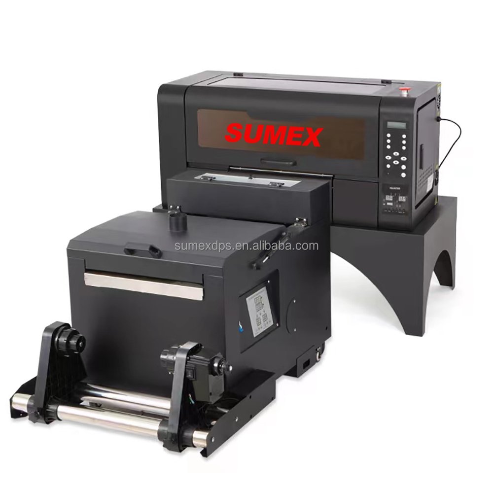dtf printer 24 inch Sumex DTF Printer 300mm Digital Direct Film Heat Transfer XP600 Printhead Model Shaker Machine