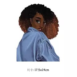 Original Fashion Lady Design Custom Printable Plastisol Heat Transfer Printing Vinyl For Clothing Garment Shirt