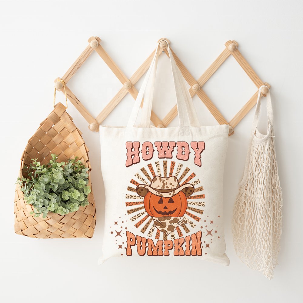 Sweet Spooky Halloween Vibes Designs Iron On Ghoul Gang Howdy Pumpkin DTF Heat Transfers Stickers Ready To Press For T-Shirts
