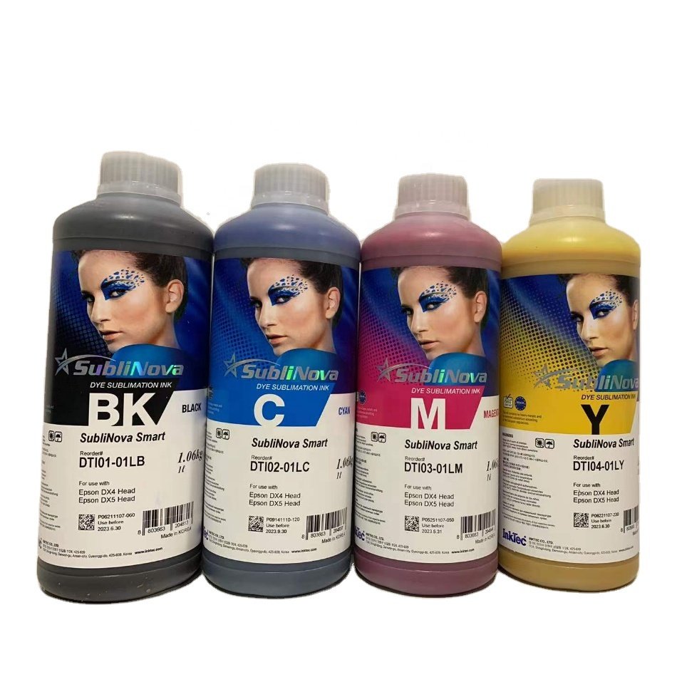 Inktec DTI smart high quality bulk ink sublinova sublimation ink for inkjet printer sublimation printers