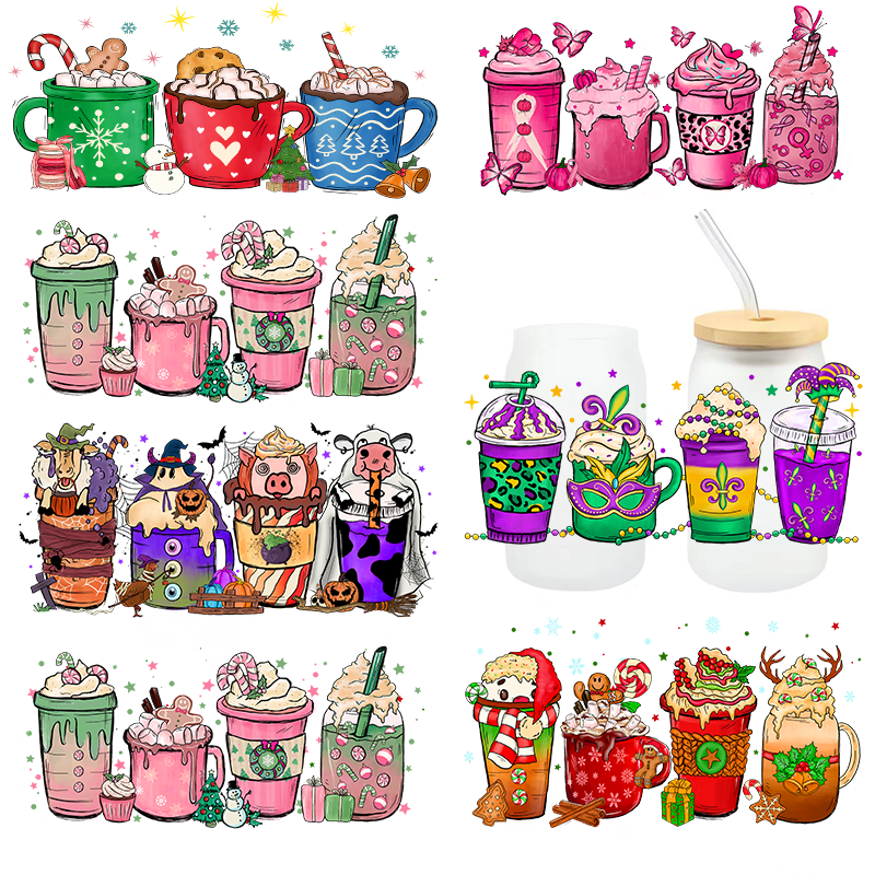 Dtf Transfer Uv Dtf Sticker Uv Dtf Cup Packaging Transfer