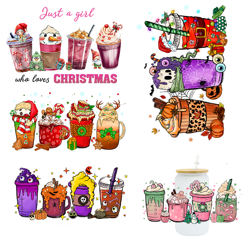Dtf Transfer Uv Dtf Sticker Uv Dtf Cup Packaging Transfer