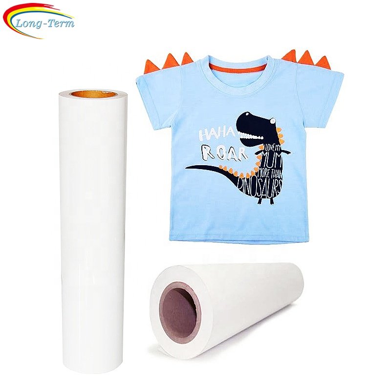 Fast Dry 63g 70g 80g 90g Heat Transfer Textile Printing Sublimation Paper with customized roll size