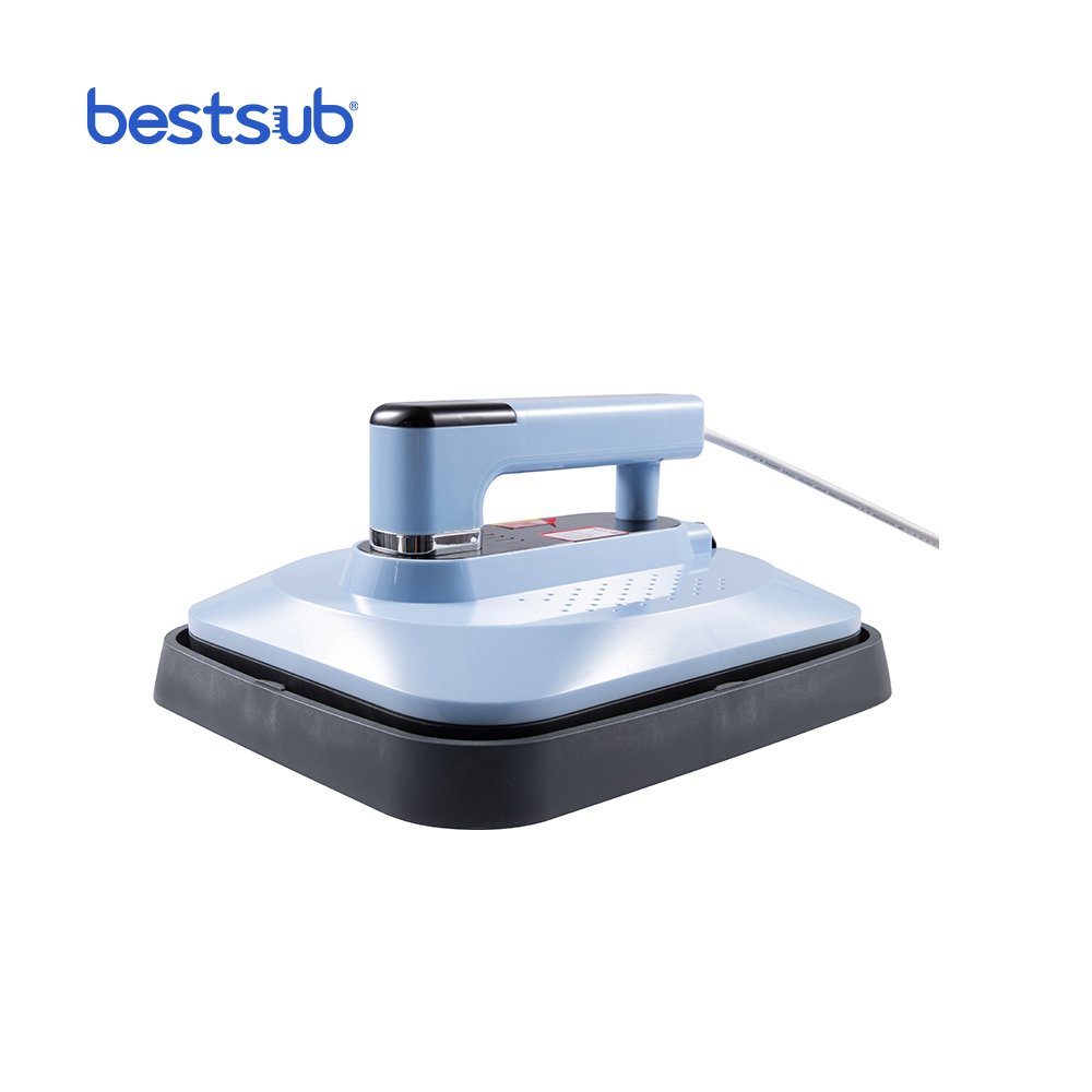 BestSub Craft Heat Press Sublimation Machine Heat Press Machine for Tshirt Mini Manual Heat Press Hand Held
