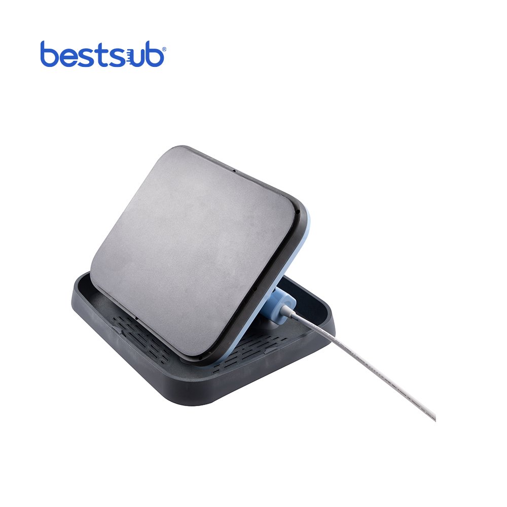 BestSub Craft Heat Press Sublimation Machine Heat Press Machine for Tshirt Mini Manual Heat Press Hand Held