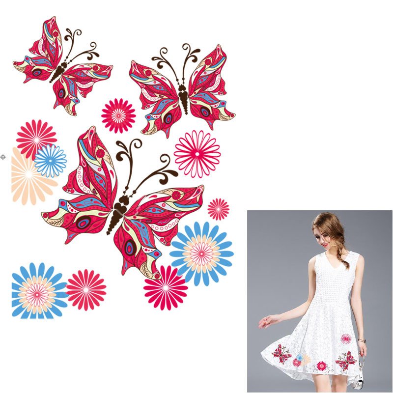 Iron on cartoons Heat Transfer Printings for clothing