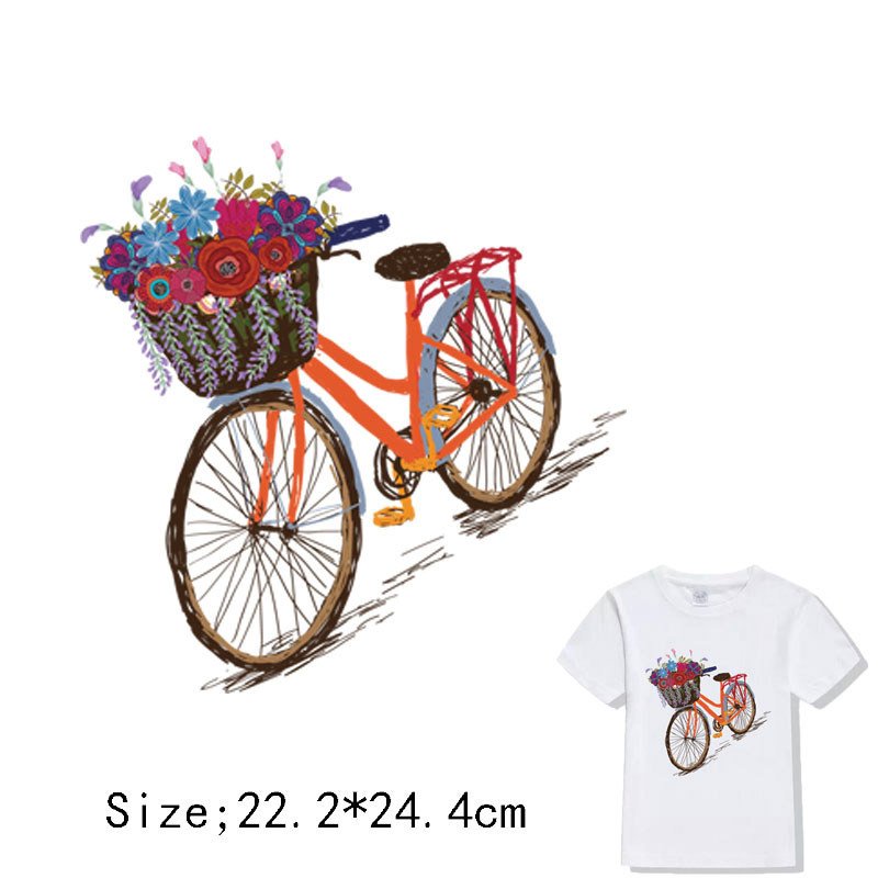Iron on cartoons Heat Transfer Printings for clothing