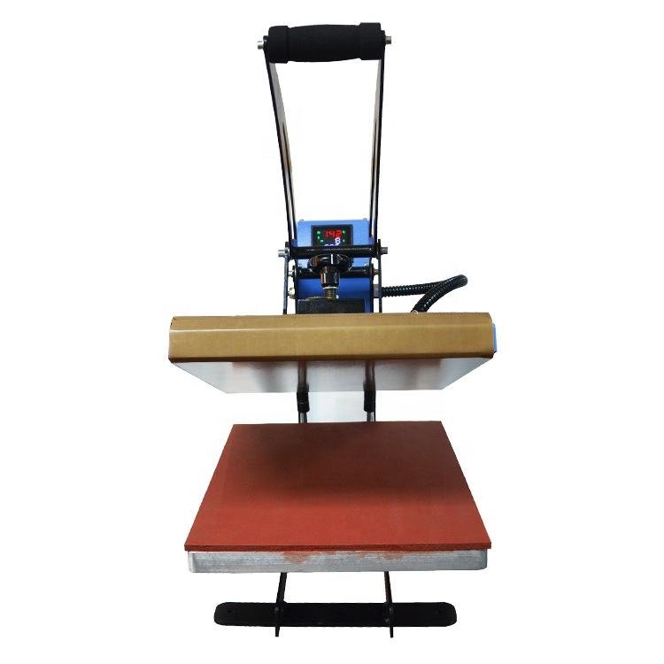 Using Manual High Pressure Heat Press Machine 40*60 cm with CE Certificate in UK