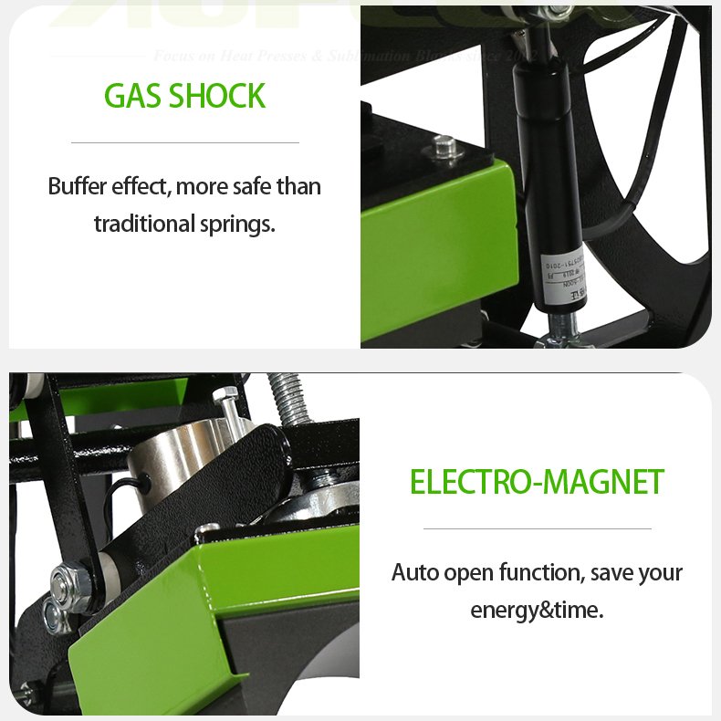 Auplex high quality auto open cap hat custom logo label heat transfer machine for sale