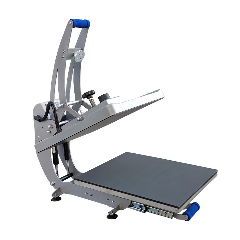 Portable Automatic Heat Transfer Printing Machine 16x20 for T-shirt Thread Heating Platen
