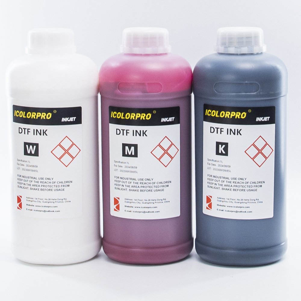 DTF pigment heat transfer pet film ink Textile Printing Ink DTF Ink for XP600 L1800 L1805 I3200 4720 Dtf Printer