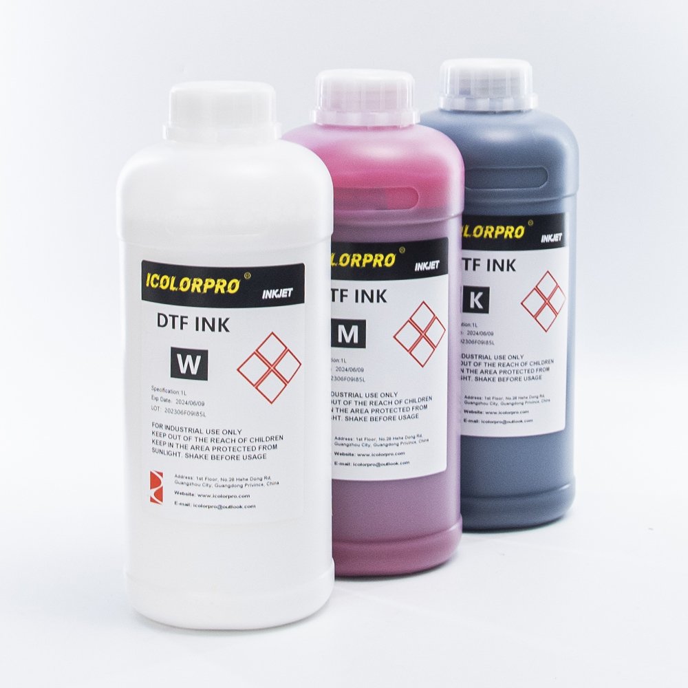 DTF pigment heat transfer pet film ink Textile Printing Ink DTF Ink for XP600 L1800 L1805 I3200 4720 Dtf Printer