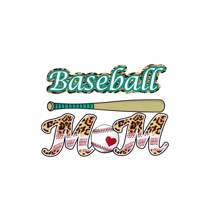 14+Custom tshirt Baseball dtf Transfers Ready to Heat Press Transfer Baseball Mama DTF Transfers Print Designs iron on Stickers