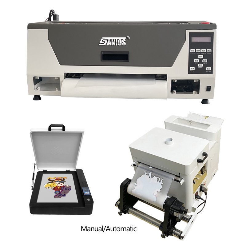 12inch portable a3 Dtf printer for clothing shop Transfer print machine Eps XP600 Heads
