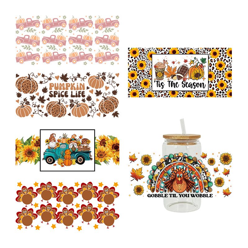 Best Price Waterproof Transfer Printing Uv Dtf Sticker Decals With High Adhesive Uv Dtf Cup Wrap Uv Transfer And Dtf Sticker