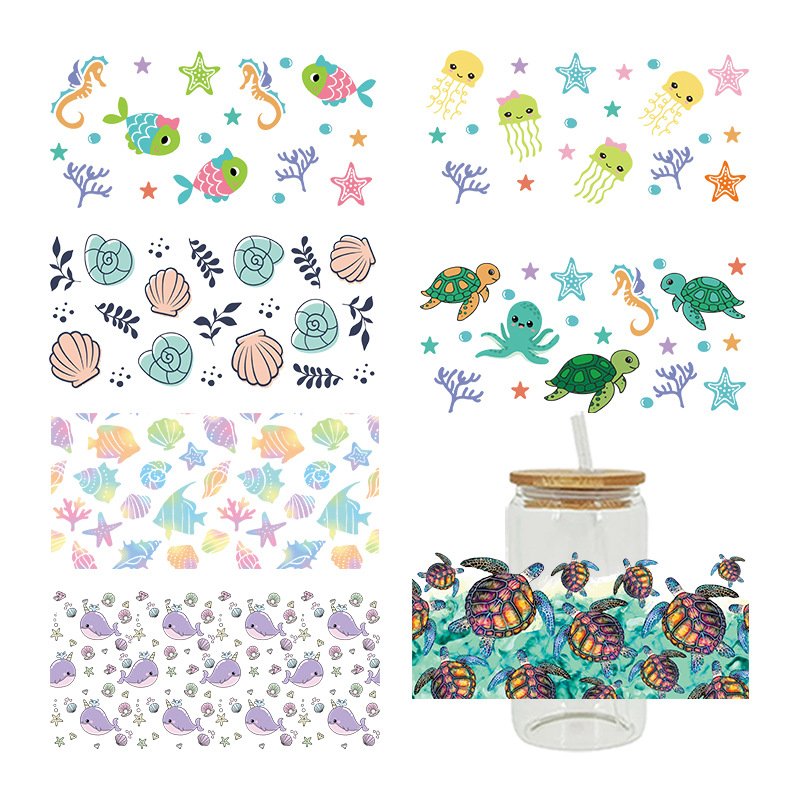 Best Price Waterproof Transfer Printing Uv Dtf Sticker Decals With High Adhesive Uv Dtf Cup Wrap Uv Transfer And Dtf Sticker