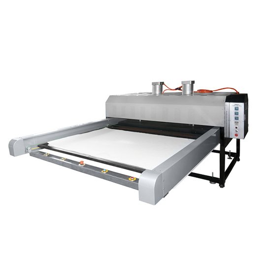 Automatic Wide Format Sublimation Heat Transfer Machine 80*100cm 100*120 120*150 platen heat press