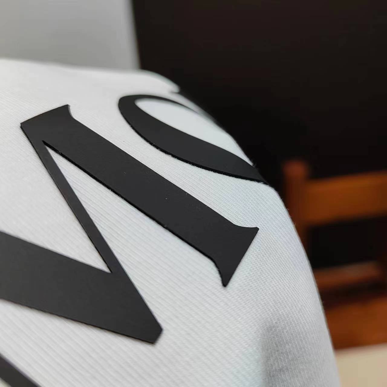 For Clothes New Fashion Heat Transfer Custom Logo 3D Silicone Garment Vinyl Designer Heat Transfer Printing on T Shirt 100 Pcs