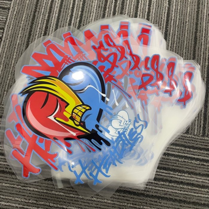 Good Quality Custom Plastisol Heat transfer Label For T-shirt Custom Washable Iron On transfer Sticker