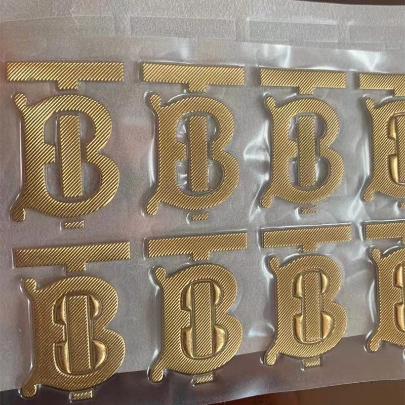 custom High quality pu vinyl heat transfer 3d puff heat transfer vinyl TPU Silicone Labels for Clothing t-shirt