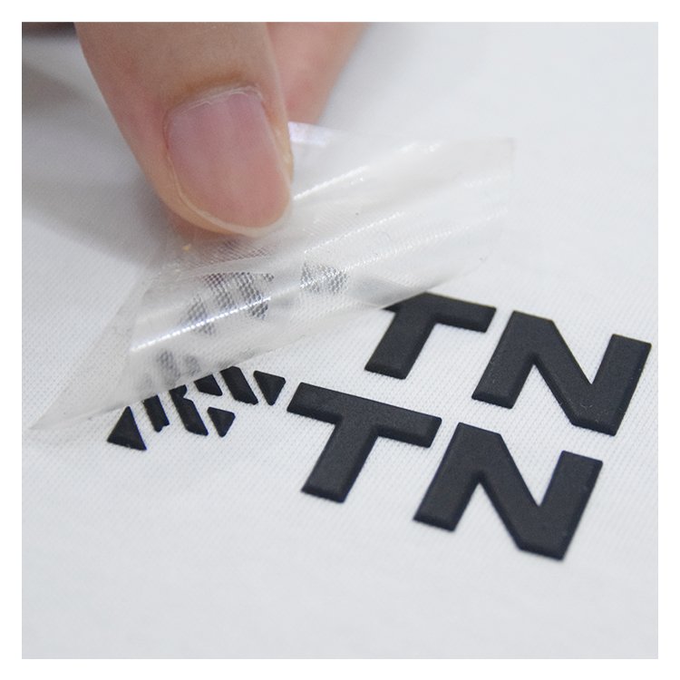 Patch 3D Glossy Silicone Heat Transfer LOGO Label T Shirt Screen Printing Silicone Rubber For T-Shirt