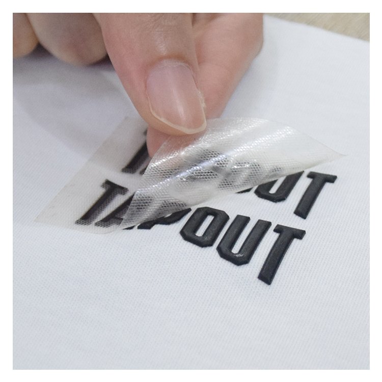Patch 3D Glossy Silicone Heat Transfer LOGO Label T Shirt Screen Printing Silicone Rubber For T-Shirt