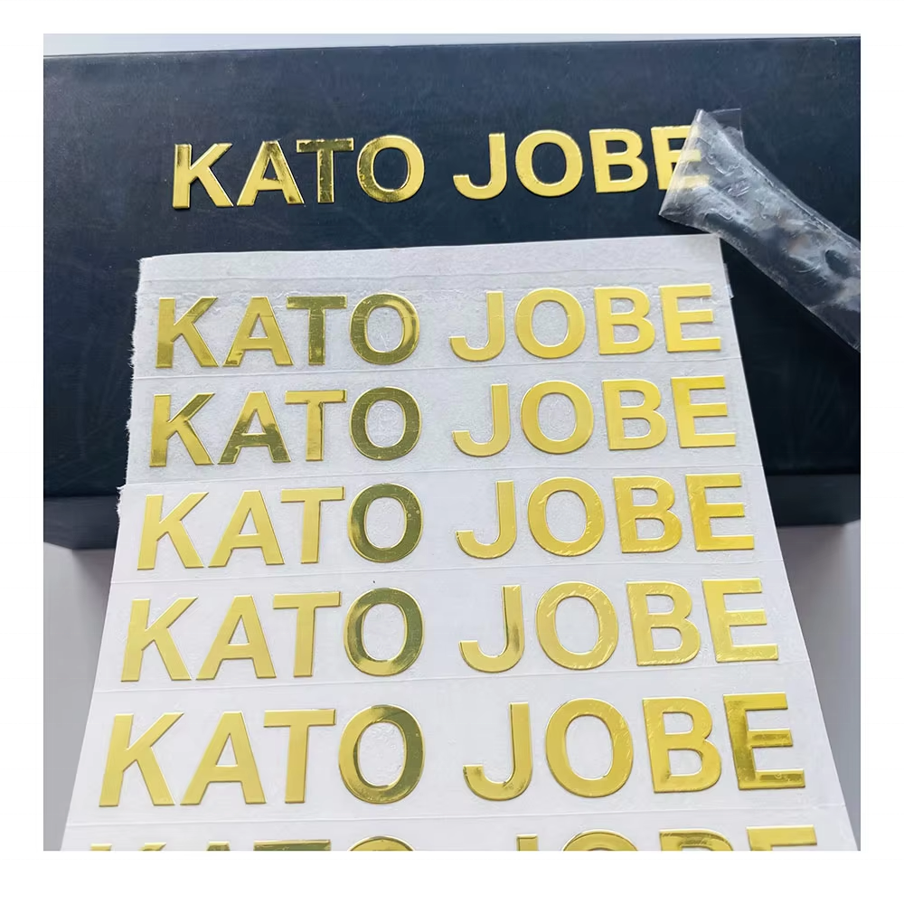Transfer Printing Permanent Adhesive Packaging Label Stickers Waterproof Vinyl Custom Logo 3 D UV Transferring Sticker