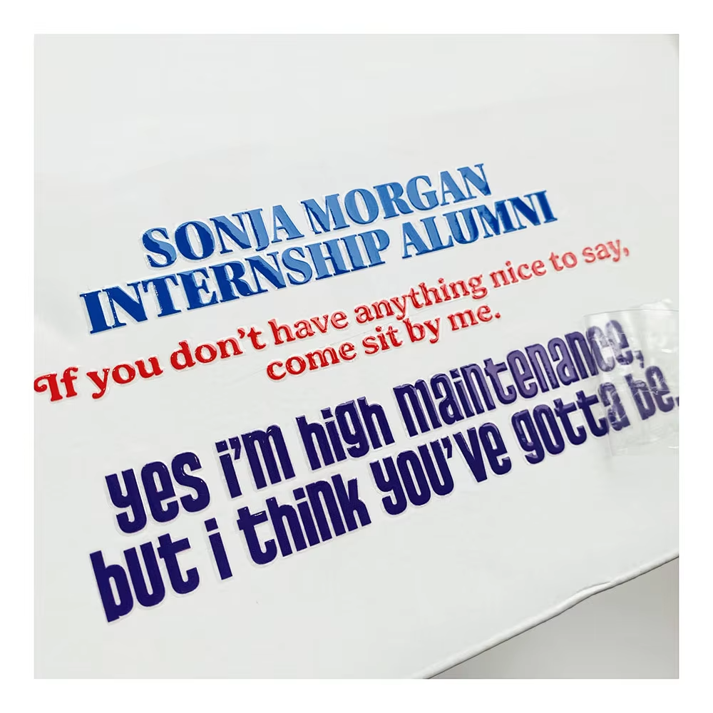 Transfer Printing Permanent Adhesive Packaging Label Stickers Waterproof Vinyl Custom Logo 3 D UV Transferring Sticker