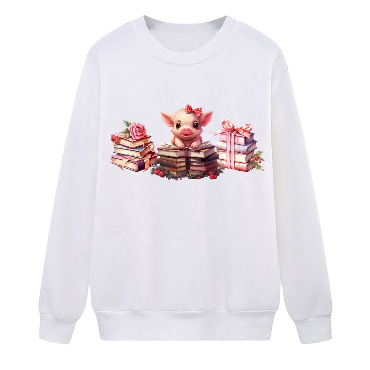 New Reading Books Iron On DTF Print Heat Transfer Vinyl Stickers Books Lover DTF Transfer Designs for T Shirts