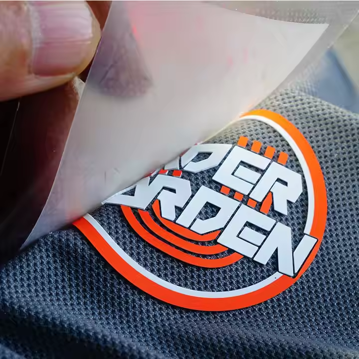 Strong Three Dimensional Effect Custom 3D Embossed Silicone Heat Transfer Printing For Clothing