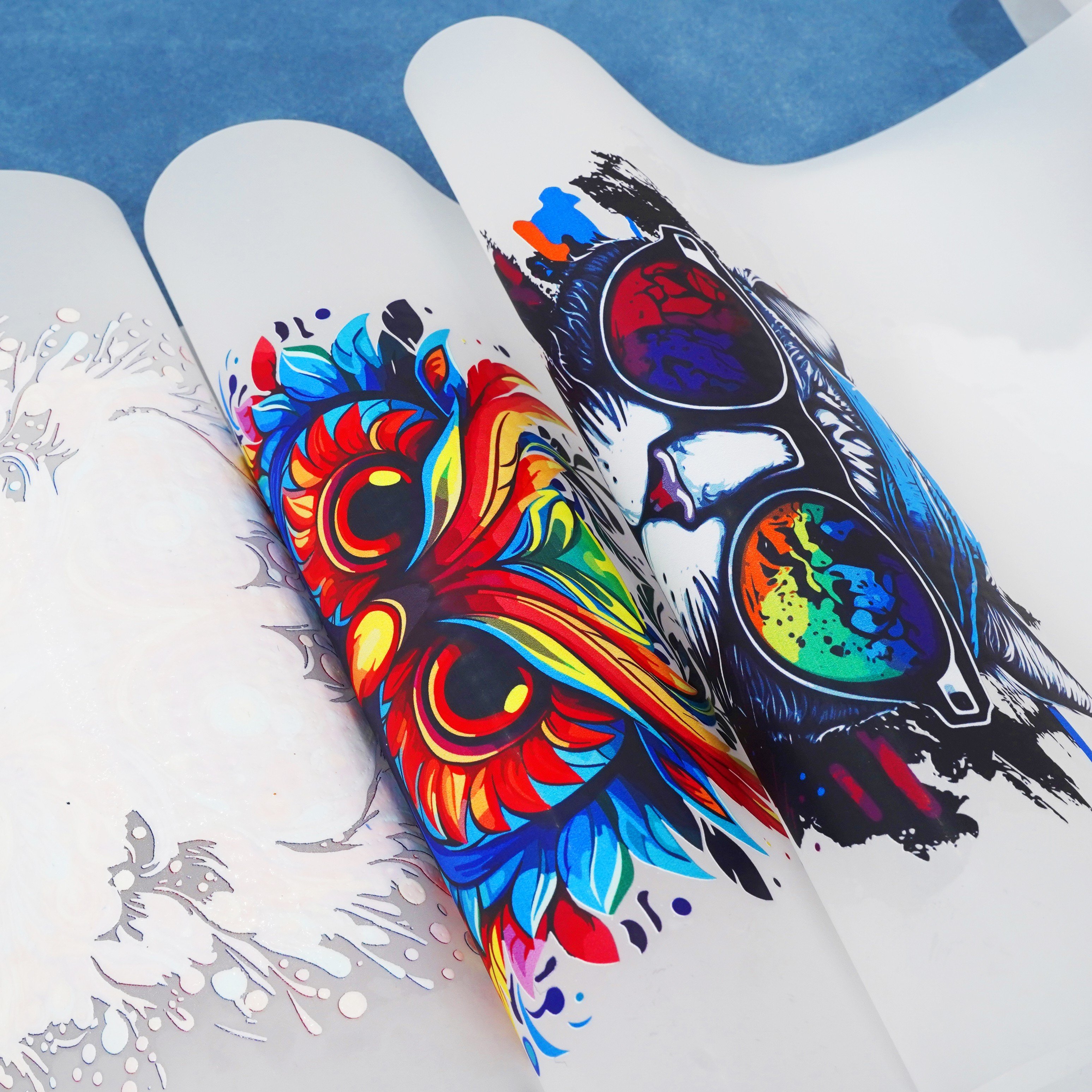 Double Side 30cm 60cm Dtf Printing Pet Dtf Transfer Film