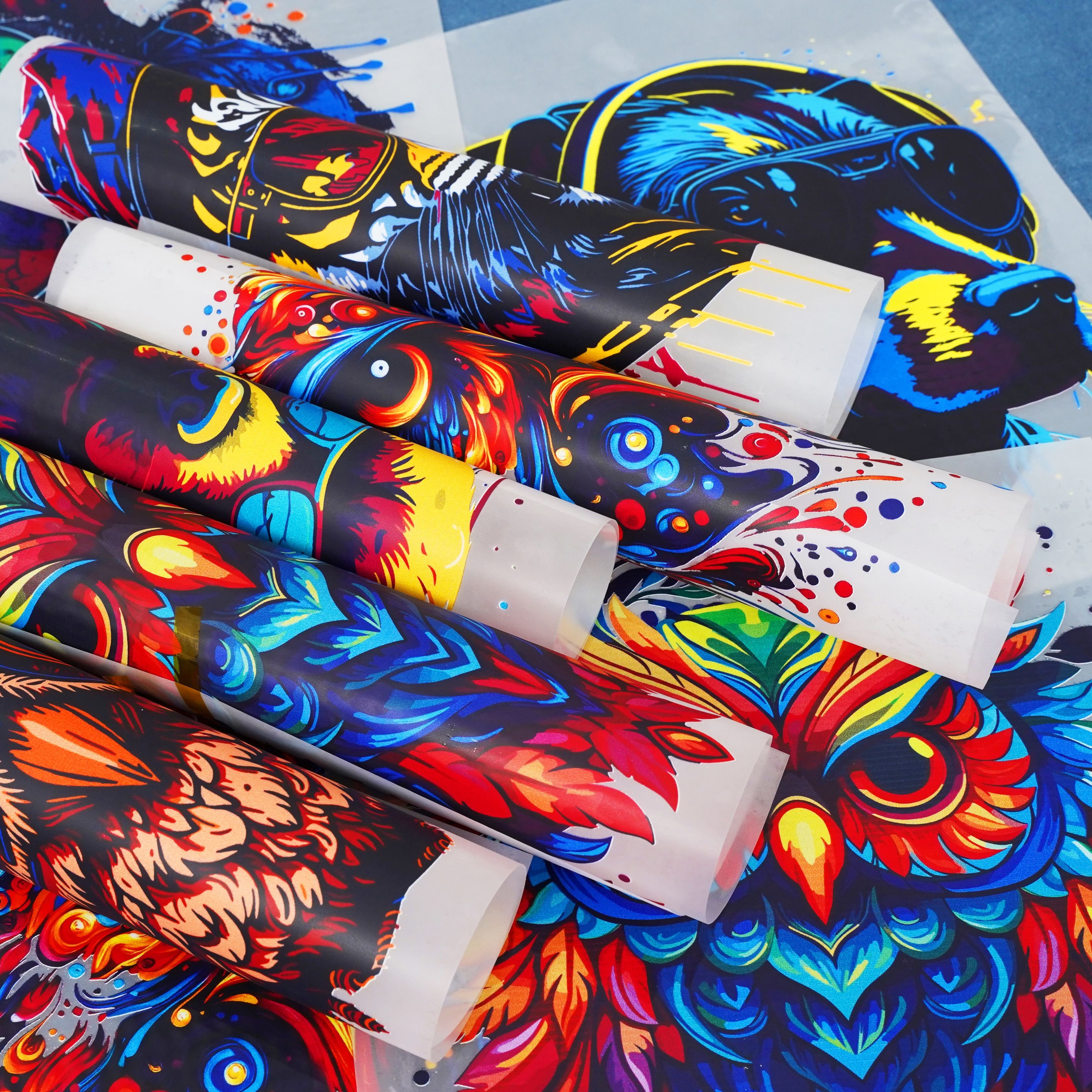 Double Side 30cm 60cm Dtf Printing Pet Dtf Transfer Film