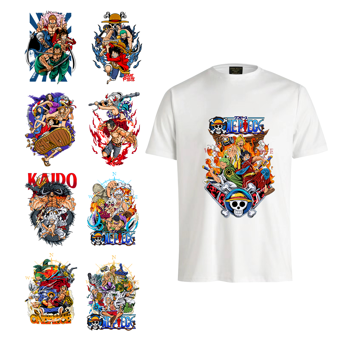 Iron on Decals Garment Accessories Transfers Custom Dtf Prints Ready to Press Sticker Custom Logo Heat Press Transfer Printing