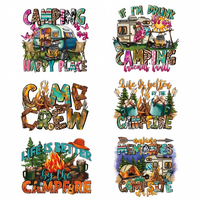 Hot Sale Custom Cartoon Transfer Printed Vinyl Sticker Plastic Sol Heat Transfer Printed t-Shirt DTF Thermal Transfer Sticker