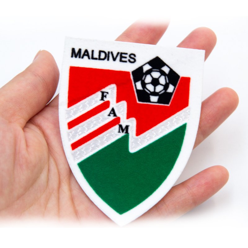 Flocking Heat Transfer Printed Patch Tatami Embroidery Football Soccer Jersey 3D Logo Iron On Flock Patches