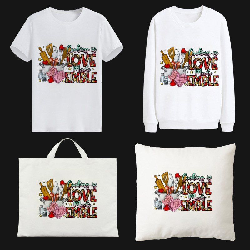 Best Sellers Dtf Heat Transfer Screen Printed Transfer Printing Clear Film DTF Thermal Transfer Sticker For Cartoon Clothing