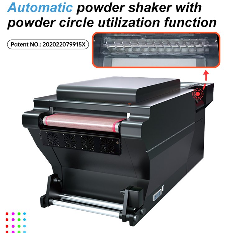 Digital T Shirt Textile Printing Machine DTF Printer With four i3200 Print Heads