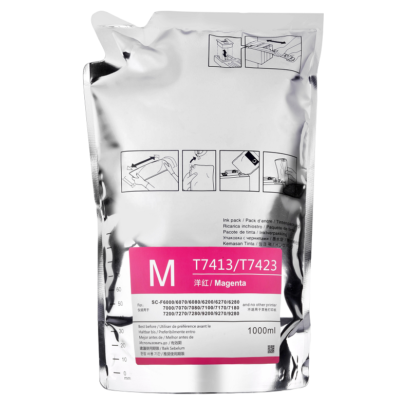 tintas epson original High Quality 1000ML epson copy sublimation Ink for epson surecolor f6070 T7414/T7424 Printers