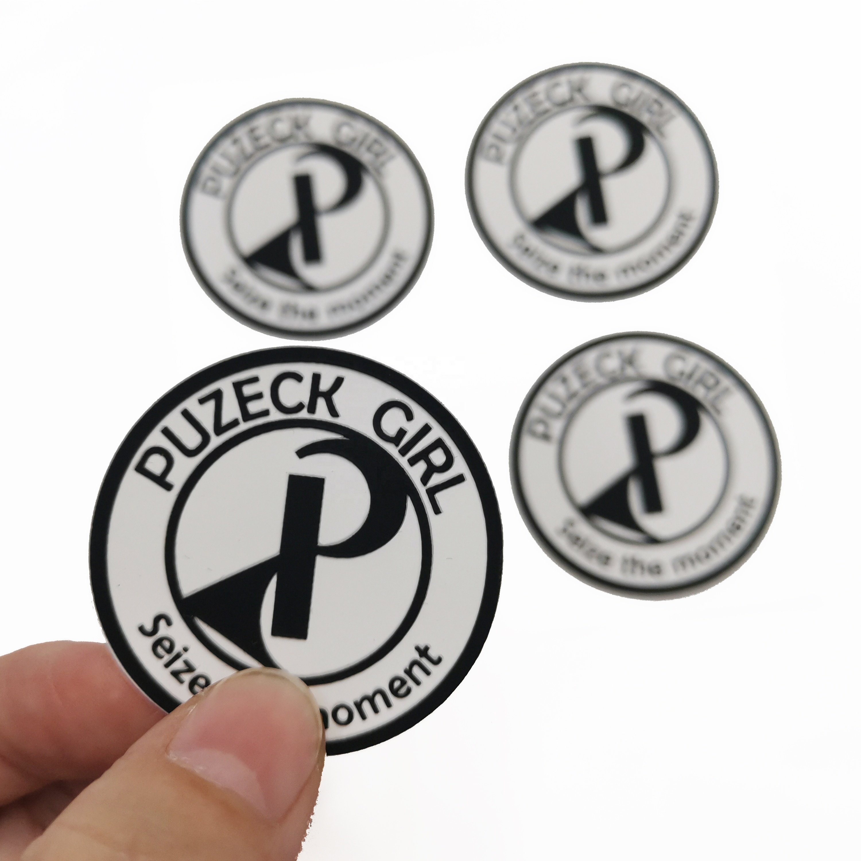 2024 Bestseller Customized 3D Screen Printed Thick Plate Silicone Heat Transfer Patch for Clothing