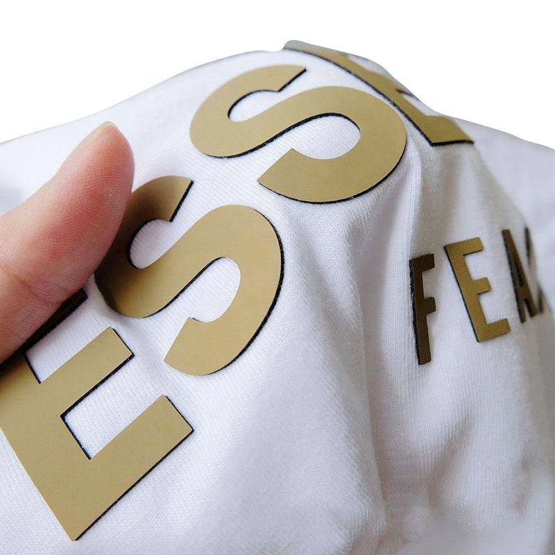 2024 Bestseller Customized 3D Screen Printed Thick Plate Silicone Heat Transfer Patch for Clothing