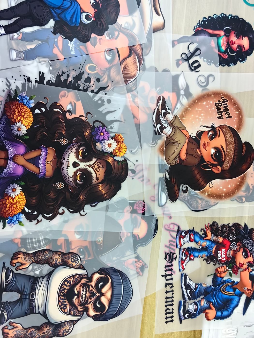 factory supply over 80000+ designs for choices uv dtf cup wrap transfers heat transfer vinyl dtf transfer