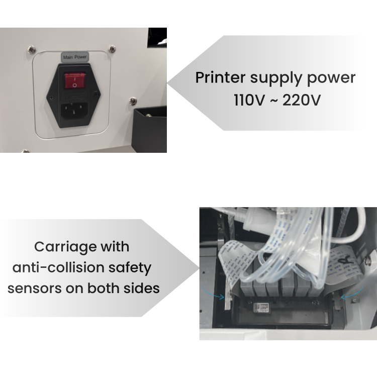 Fast Shipping 13inch Dtf Printer Any Fabric Printing dual xp600 l1800 A3 Dtf Printer Printing Machine 30cm with Oven