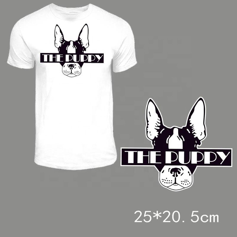 Factory price plastisol heat transfer sticker screen printed custom heat transfer print for T-shirt