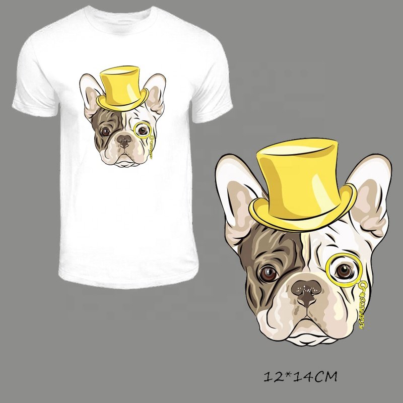 Factory price plastisol heat transfer sticker screen printed custom heat transfer print for T-shirt