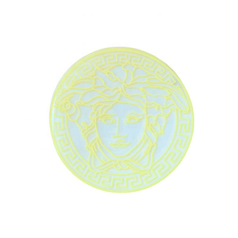 Wholesale high density heat transfer 3d Logo Rubber silicone heat transfer label iron on transfer print on t-shirt